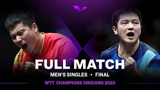 FULL MATCH | FAN Zhendong vs LIANG Jingkun | MS F | #WTTXinxiang 2023