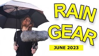 Rain Protection for Location Sound Gear (K-Tek Rain Bib, Sound Guys Solutions Rain Man and More)