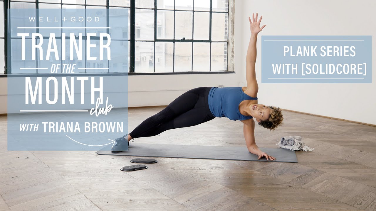 A 35-minute workout with sliders that rivals your PIlates studio