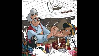Painting By The Numbers-Pinocchio-Geppetto Makes Pinocchio