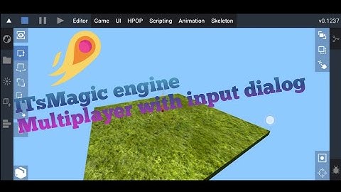Multiplayer with input dialog | ITsMagic engine | HiPer DEV