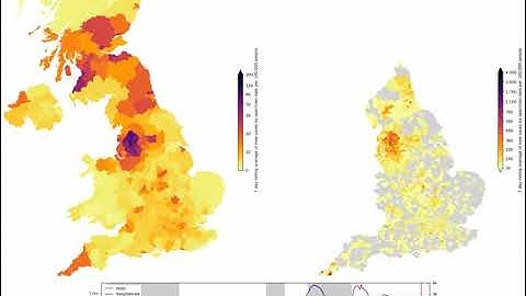 Evolution of COVID-19 in the UK to 21st June 2021