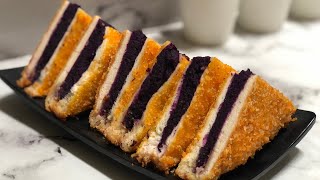 ROTI GORENG UBI UNGU | GOGUMA BREAD CRISPY | OLAHAN UBI UNGU YANG ENAK