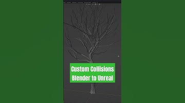 Set up Custom Collisions in Blender for Unreal Engine 5 #unrealengine #blender3d