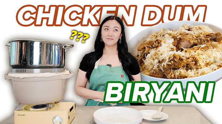 Can I Make Chicken Dum Biryani?
