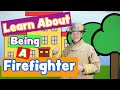 Learn to be a firefighter tommy flames  toddler firefighters   learnings for toddlers