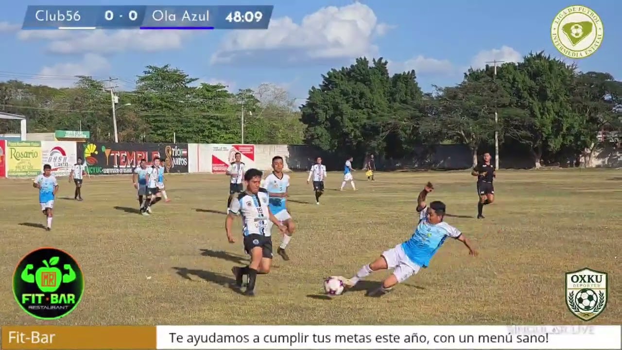 Resumen Jornada #19 - Liga Intermedia Yucatán - Club56 vs Ola Azul Dzan