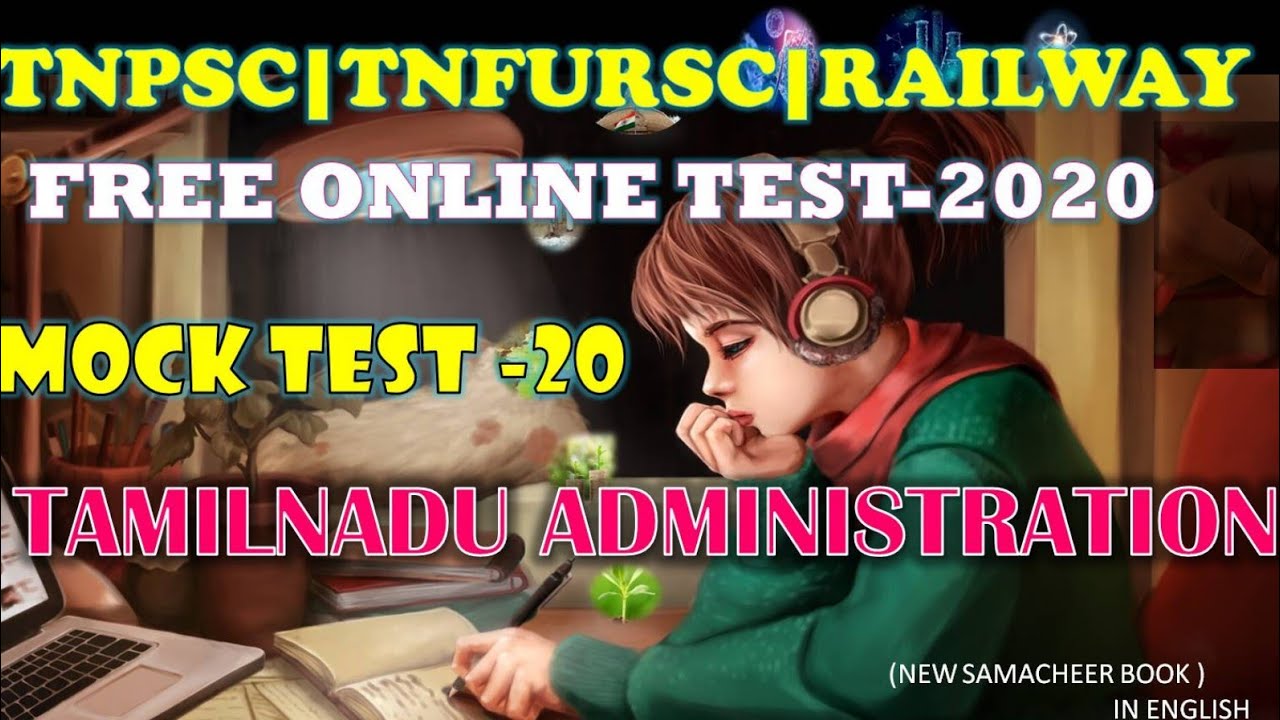 GROUP 2 TAMIL NADU ADMINISTRATION QUESTIONS|TEST BATCH 2020
