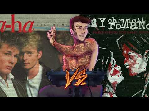 AHA!-TAKE ON ME vs MY CHEMICAL ROMACE (Oscar Wylde Tik Tok Mashup / Remix)