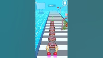 Bakery Stack Run Level -2 #shorts #games