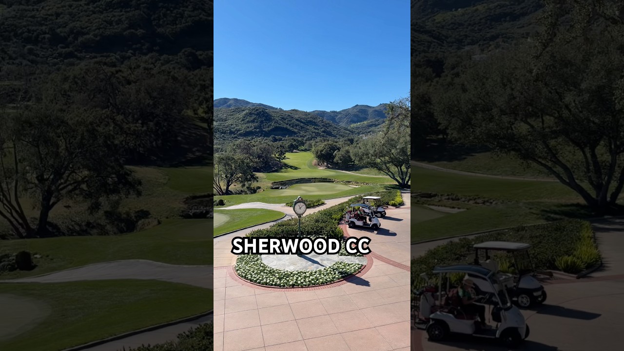 One of the best golf courses in LA. #sherwoodcc #golf #golfcourse