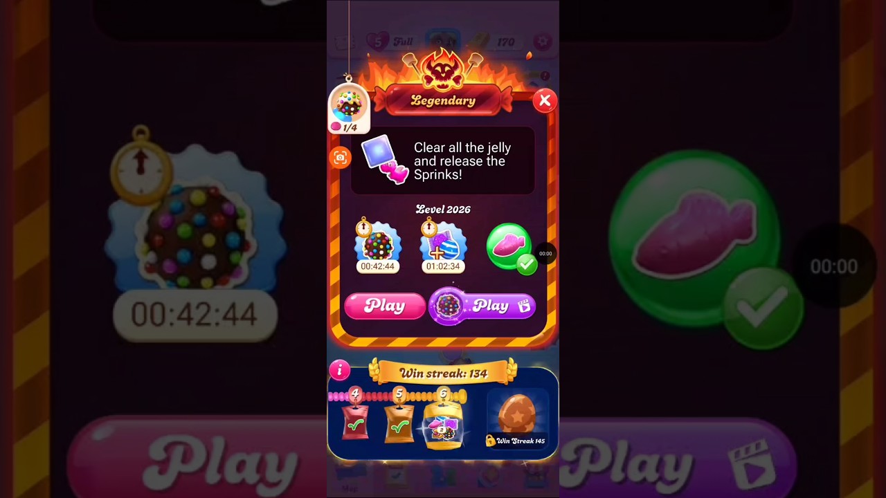 ​ @Varcharna  Candy Crush Saga: level 2026 #games #gaming #candycrushsaga