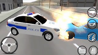 محاكي ألقيادة - العاب سيارات شرطة #8 مطاردة الشرطي والحرامي - لعبة قيادة سيارة الشرطة في عالم مفتوح screenshot 5