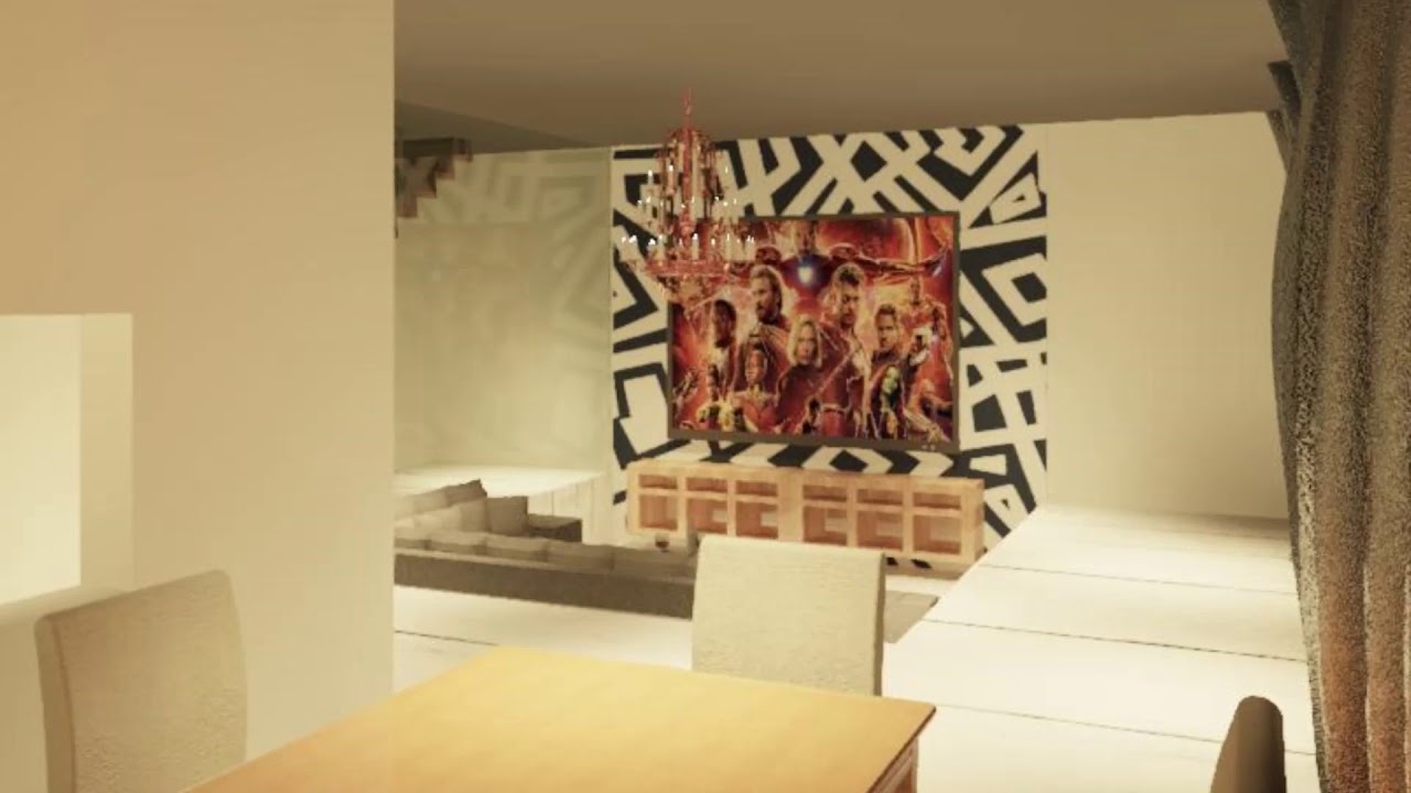 Interior living room - YouTube