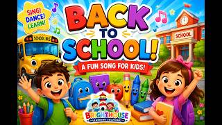 Back to School Song for Kids - Sing-Along, Dance, Learn, and Have Fun - Children's Learning Song