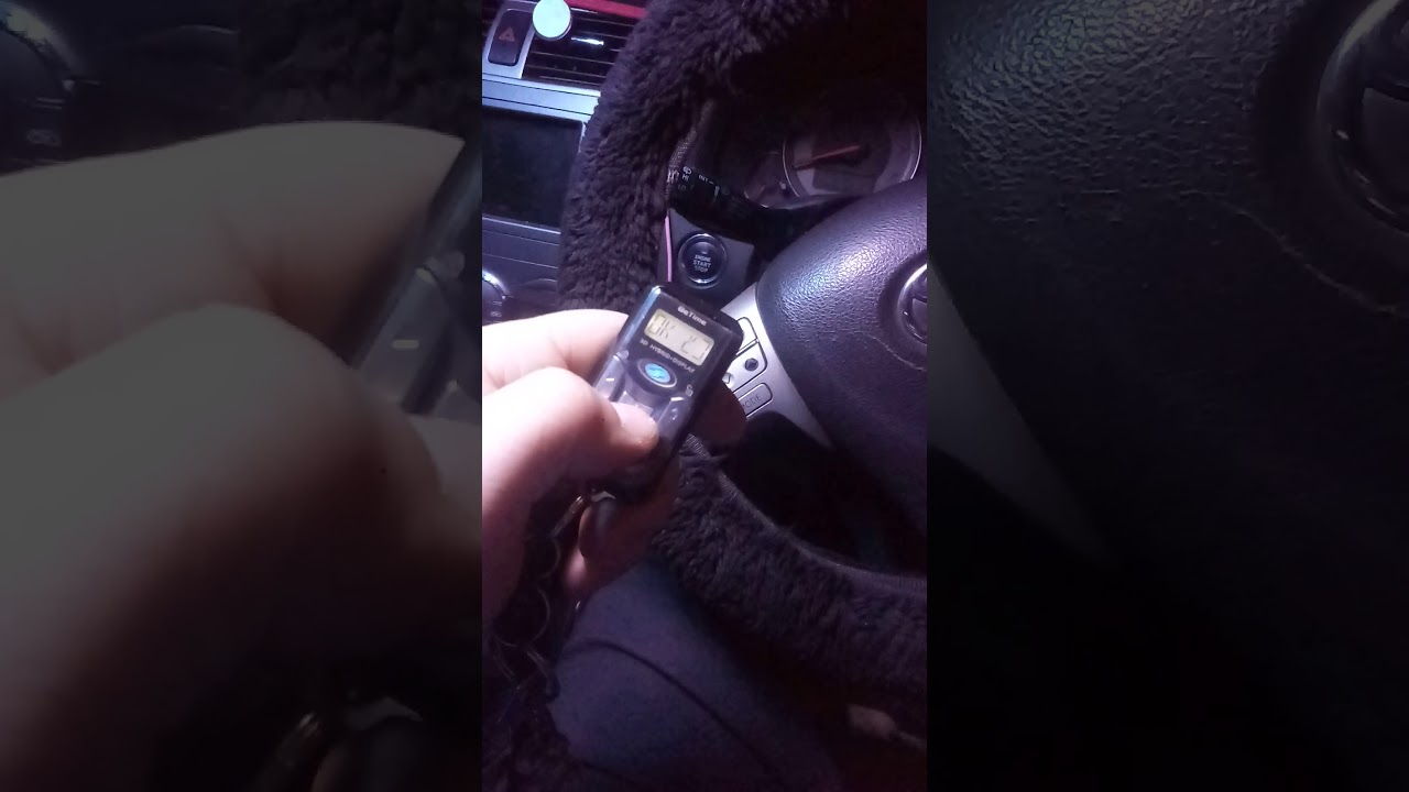 Японский автозапуск toyota