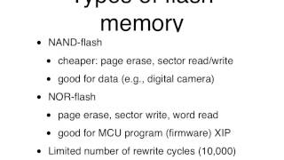 week 02 07 architecture flash memory