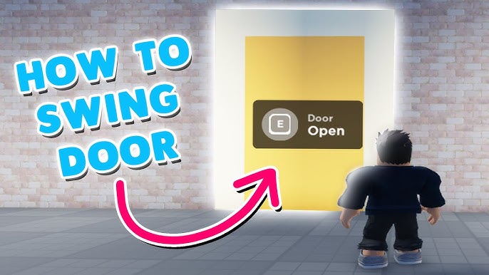 How to Make a Swinging Door in Roblox Studio with NO SCRIPT (Beginner  Friendly Tutorial) 