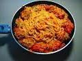 Спагетти с мясными шариками в томатном соусе • Готовить просто, паста
