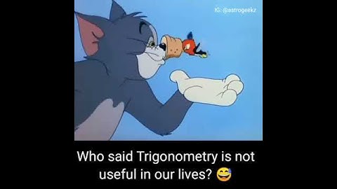 Tom and jerry trigonometry show