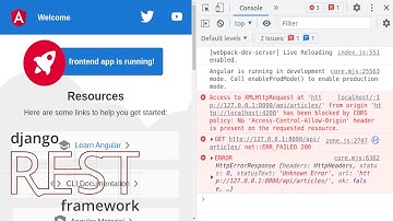 How to fix CORS issue with Angular 14 and Django Rest API