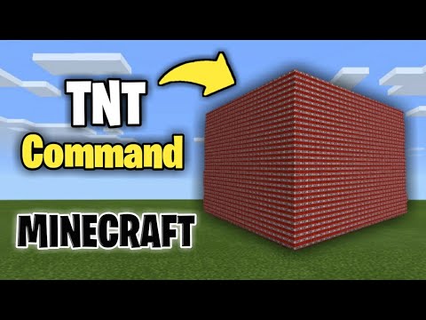 MINECRAFT: TNT COMMAND, 30,000 TNT BLOCKS|| - YouTube