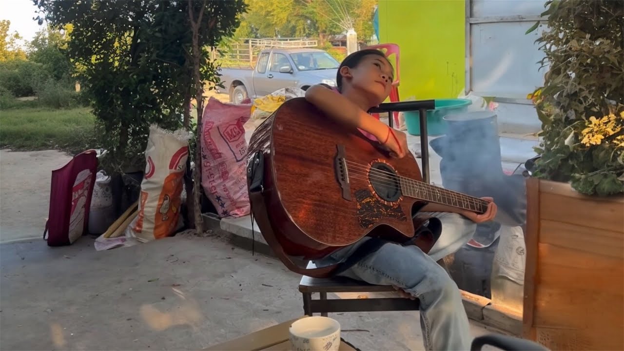 ลิงน้อยจะเป็นอาจารย์นักดนตรี