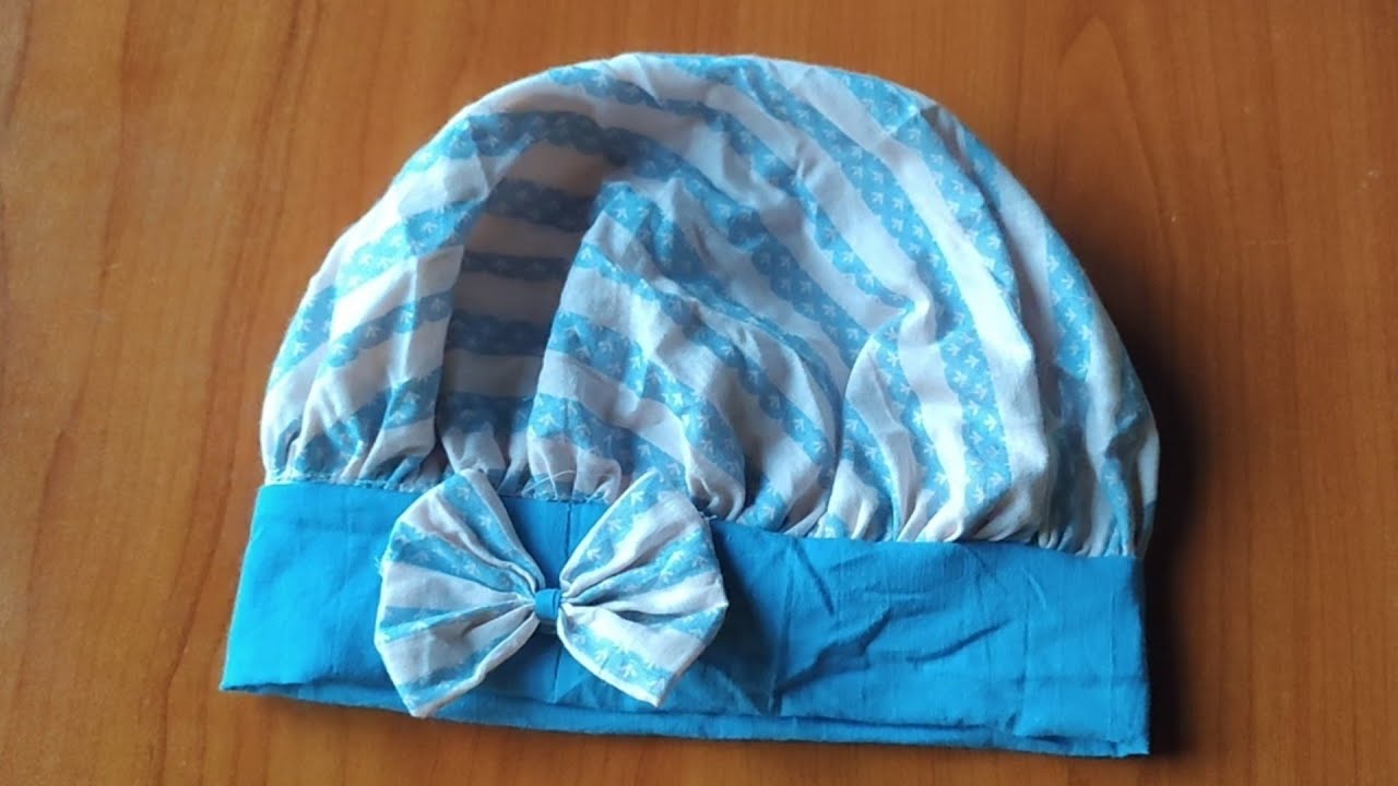 Делаем очень красивую шапочку для детей | крой и шитьё детской шапочки