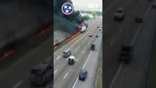 One is dead and another injured after an 18-wheeler crashed with another car on I-40 E in #Memphis.