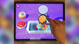 Makeup Slime Game Relaxation #gameplay #makeupslime #slime #makeupslimemixing #asmr #freegame screenshot 3