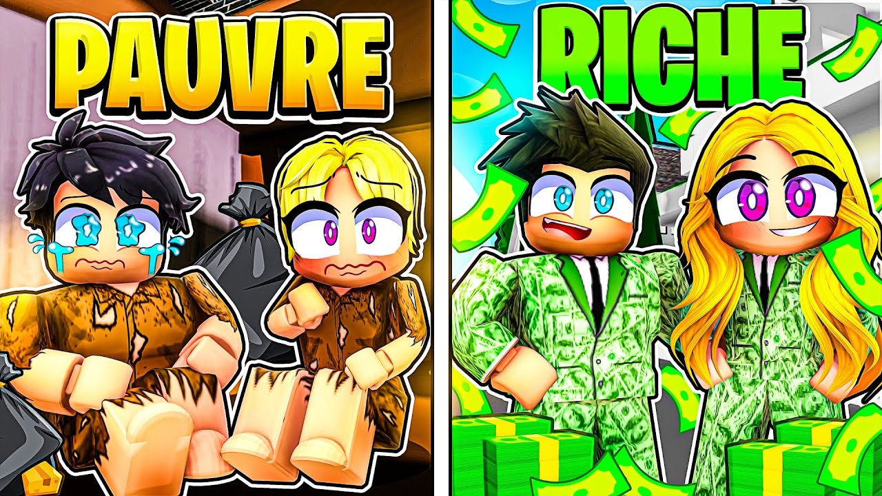 De PAUVRE à RICHE sur BROOKHAVEN ROBLOX !