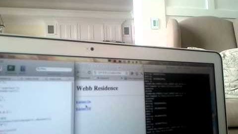 Clipsal c-bus controlling lights using nodejs