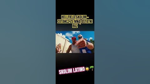 HELLFIELD,SKOLIM-ZATAŃCZ ZE MNĄ OSTATNI RAZ (official video)📲całość na:crackhouse🔥 #skolim #latino