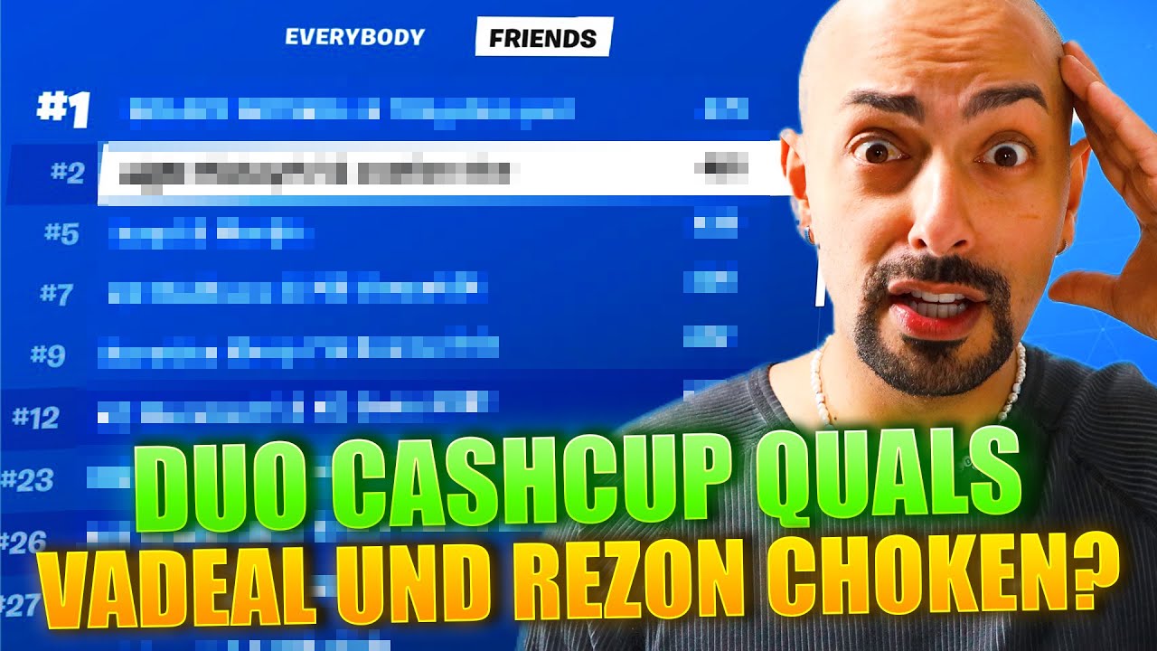 REZON UND VADEAL NICHT QUALED? | Duo Cash Cup Quals