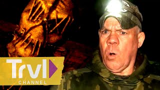 Willy & Bill Track Cloaked Figure Through Field | Mountain Monsters | Travel Channel