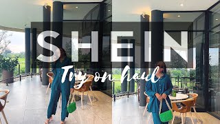 A very random SHEIN try on haul | lounge wear, work clothes ,affordable jewellery etc |#roadto2k