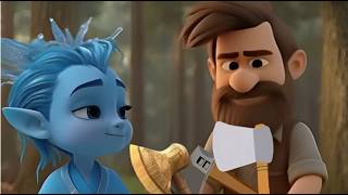 The Honest Woodcutter and the Magic Axe 🪓 | Moral Story for Kids | Zoopu Tiny Tales