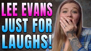 AMERICAN REACTS TO LEE EVANS | JUST FOR LAUGHS | AMANDA RAE | AMERICAN IN THE UK