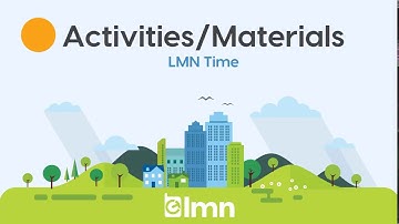 LMN Time - Settings - Activities/Materials