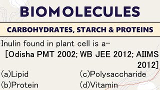 Biomolecules Class 11 Biology MCQs || NEET || STUDE screenshot 2