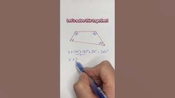 A tricky angle puzzle — watch how it’s solved step by step!#mathtrick #geometry #angles #mathvideo