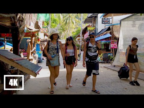 ⁴ᴷ🇹🇭【WALK】RAILEY BEACH West to East Walk RAILEY BEACH