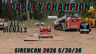 Darley Champion All Signals At SirenCon 2026! @SirenCon Darley Champion All Signals At SirenCon 2026! @SirenCon