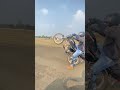 Longest wheelie on 100 cc1 km wheelie  satendra dhakad stunts shivpuri stuntnewsindia  stunt