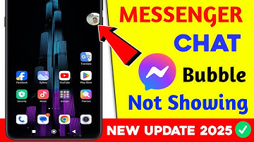 Fix Messenger chat heads/Bubble Not Showing on Android 2025 | chat bubble not showing on home screen
