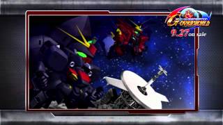 SD Gundam G Generation Overworld Trailer PSP PV3