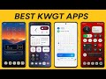 S9 Best Paid KWGT Widget Packs for Android Home Screen Customization (2025)