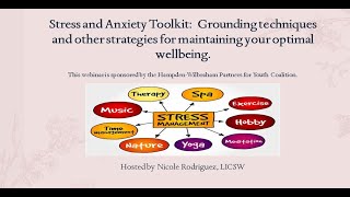 Stress & Anxiety Toolkit: Grounding techniques and strategies for maintaining your optimal wellbeing