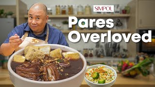 Pares Overloved using Jackfruit! | Chef Tatung