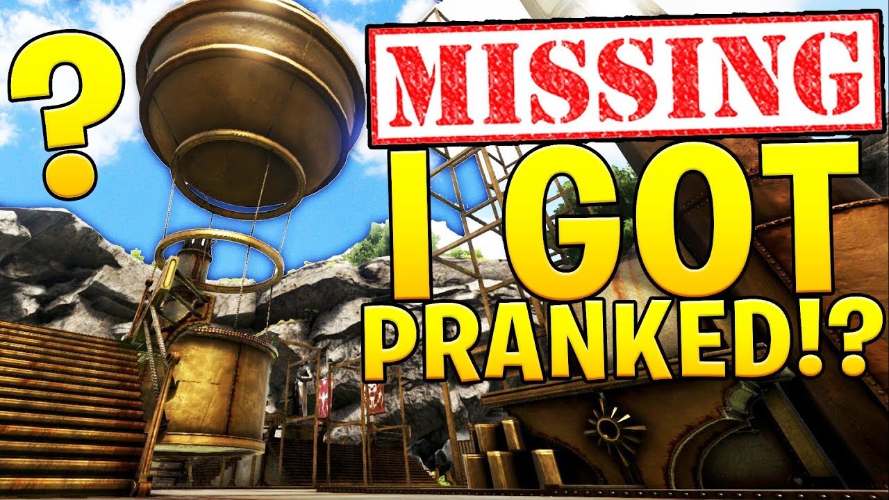 ALEX AND DASHA PRANKED ME THEY STOLE MY HOT AIR BALLOON - Ark Survival Evolved Aberration DLC Server